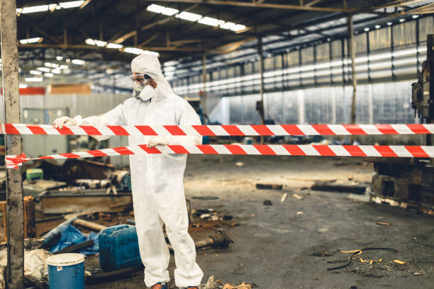 Professional Trauma Scene Cleanup technician working in Atherton, CA